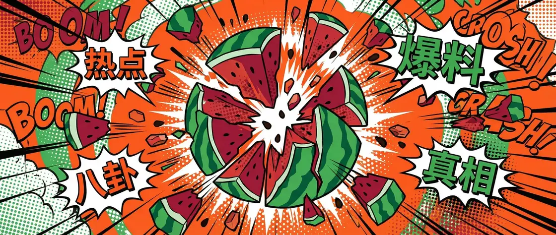 哭泣的男人 今日头瓜爆炸漫画横幅